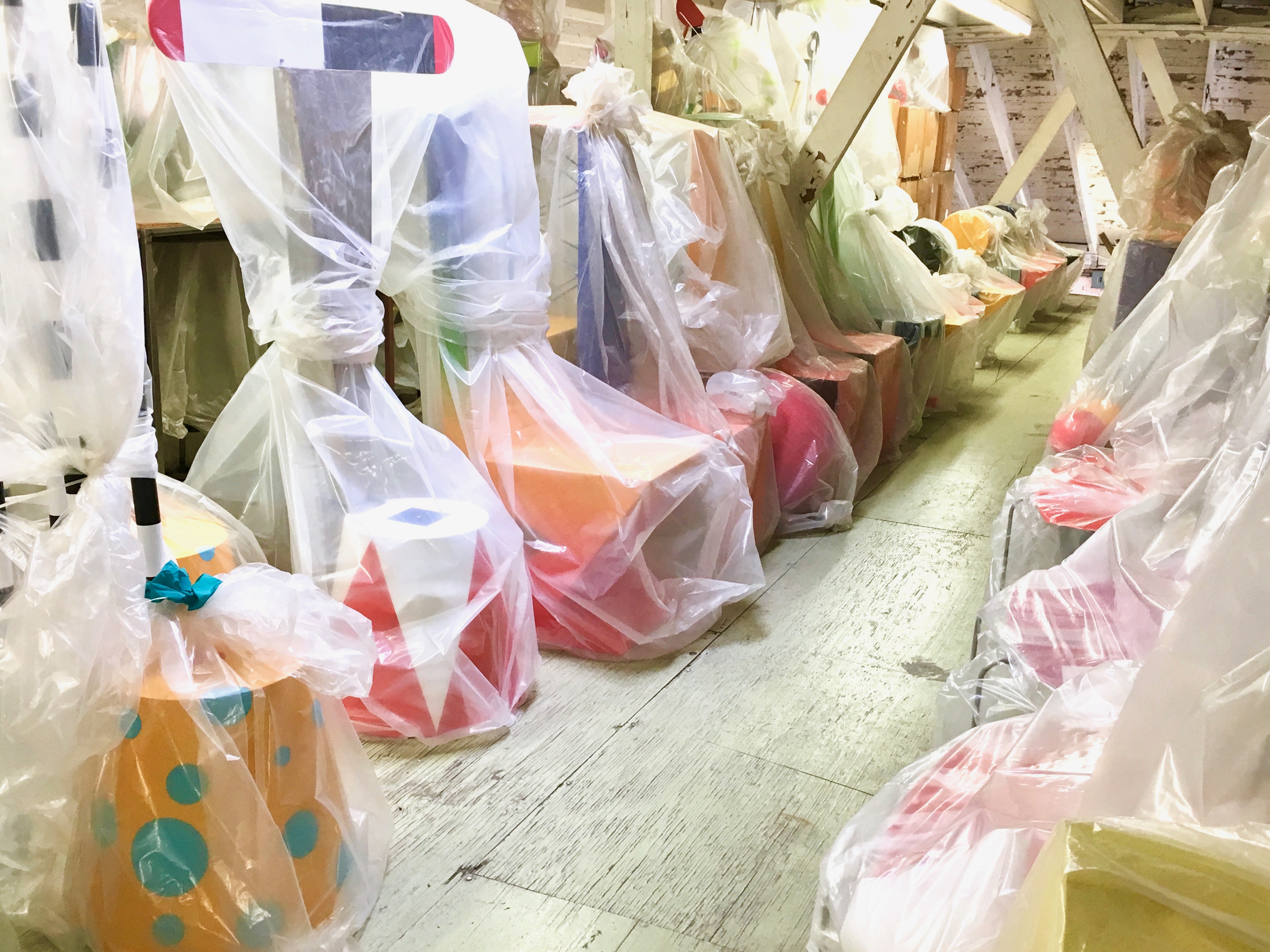 Inside the Peter Shire Studio in Echo Park